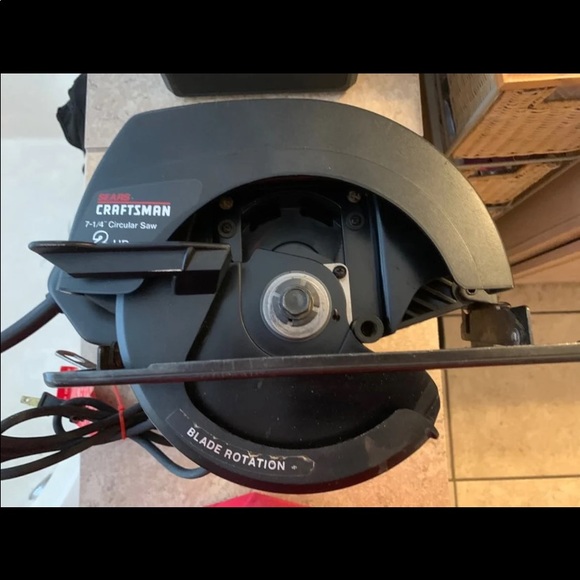 Craftsman 7 1/4” Circular Saw 2 Hp Model 315 109221 - Picture 7 of 11